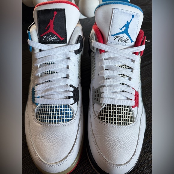 Nike Air Jordan 4 Retro SE What The OG Fire Red Bred size 13 - Picture 4 of 13